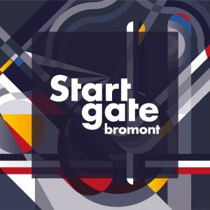 Artwork and logo of Start Gate Bromont store