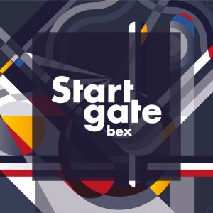 Artwork and logo of Start Gate Bex store