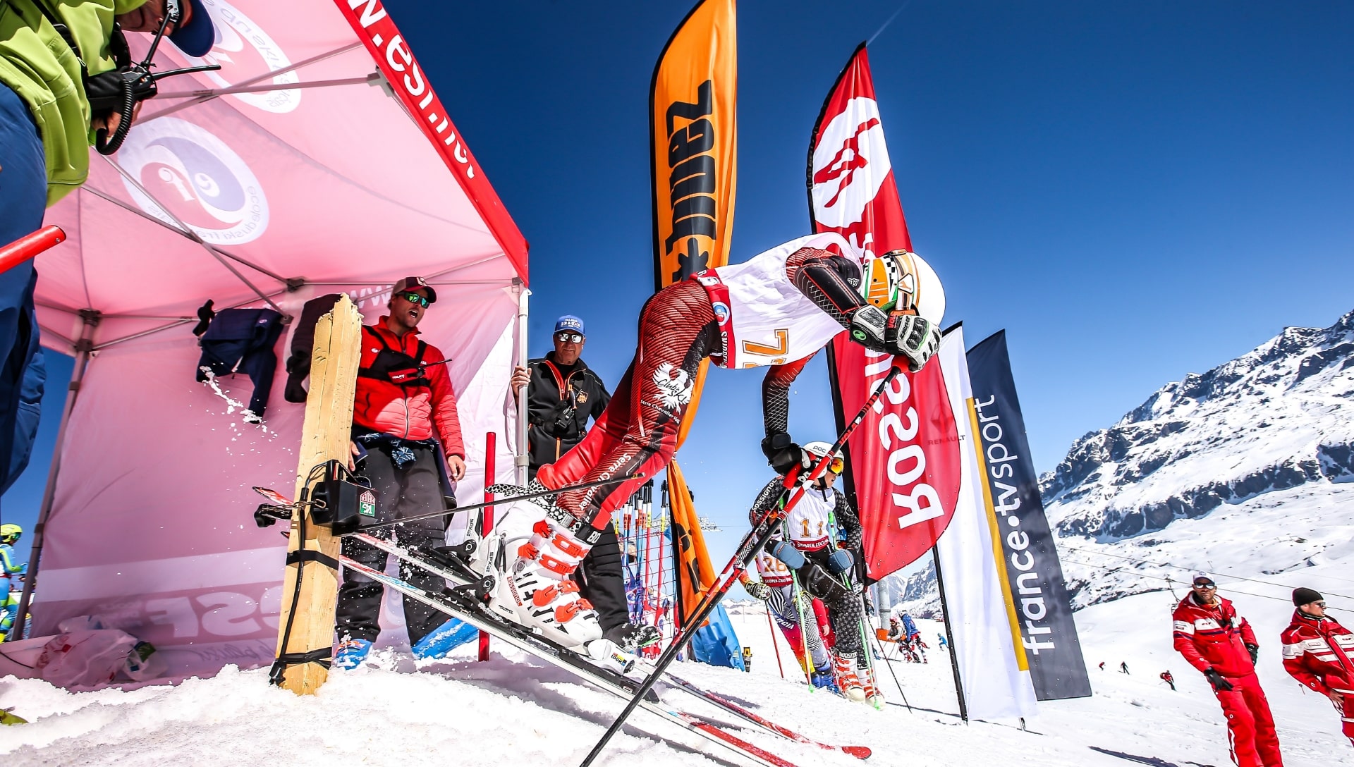 Starting line of the SkiOpen Coq d’or